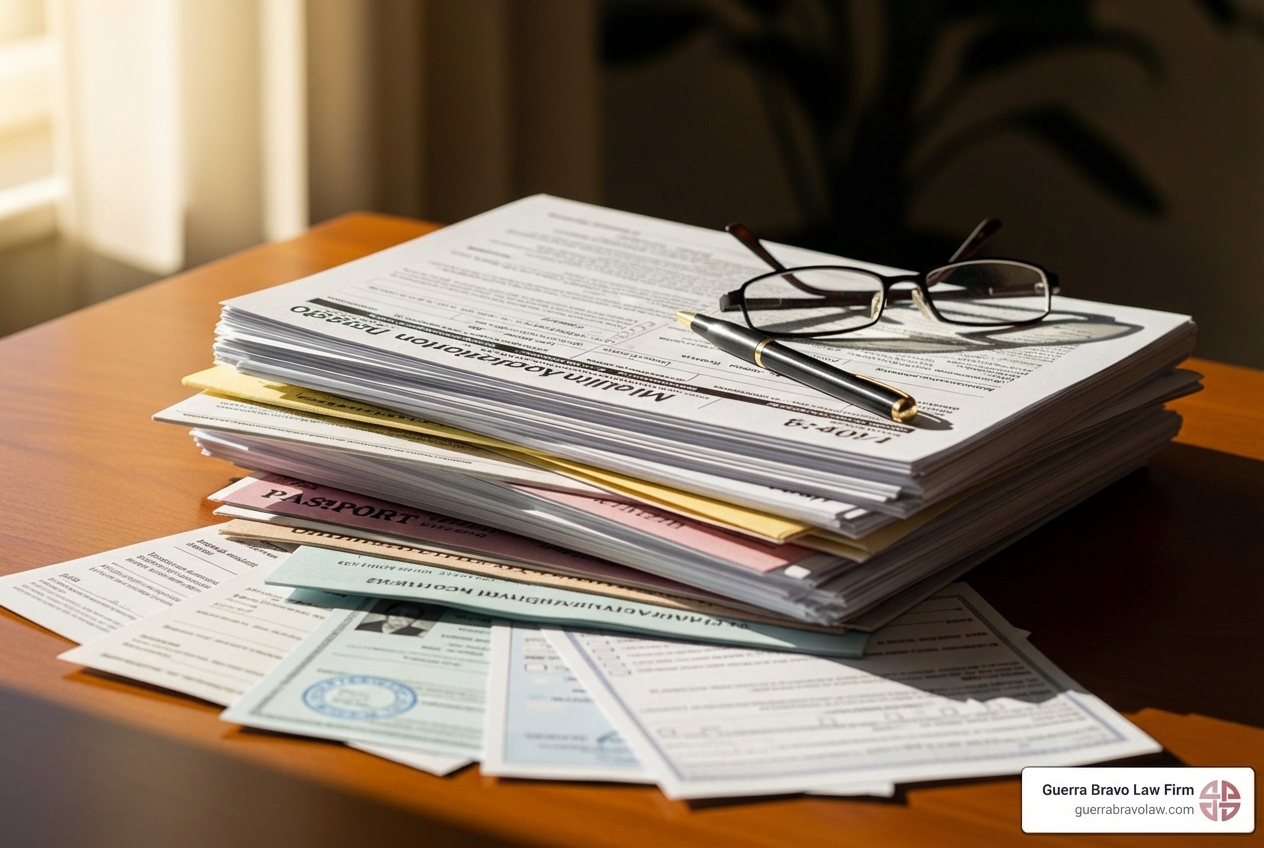 Form I-130 and supporting documents - Family based petition