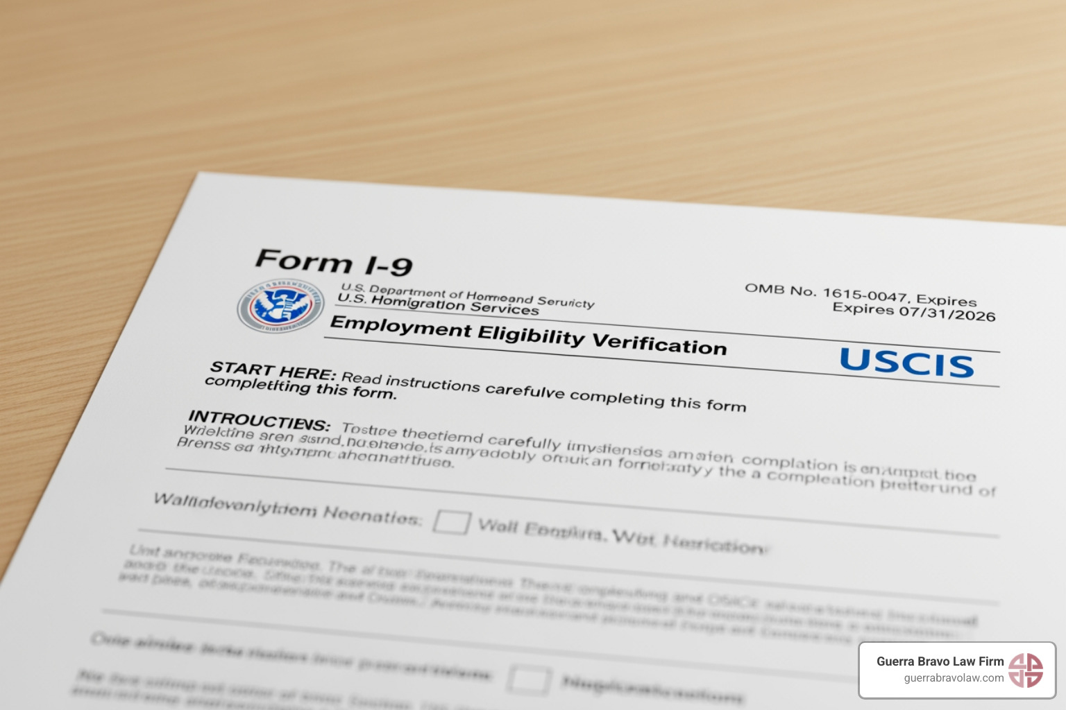 New Form I-9 edition 08/01/23 - maintaining i9 compliance